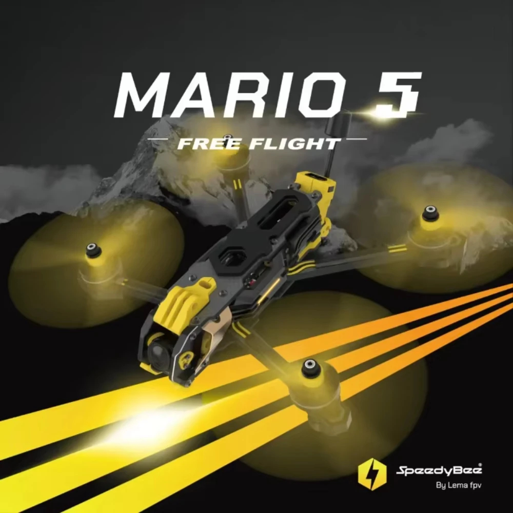 Fpv Drone Kit - ชุดเฟรม Speedybee Mario 5 O4 รุ่น