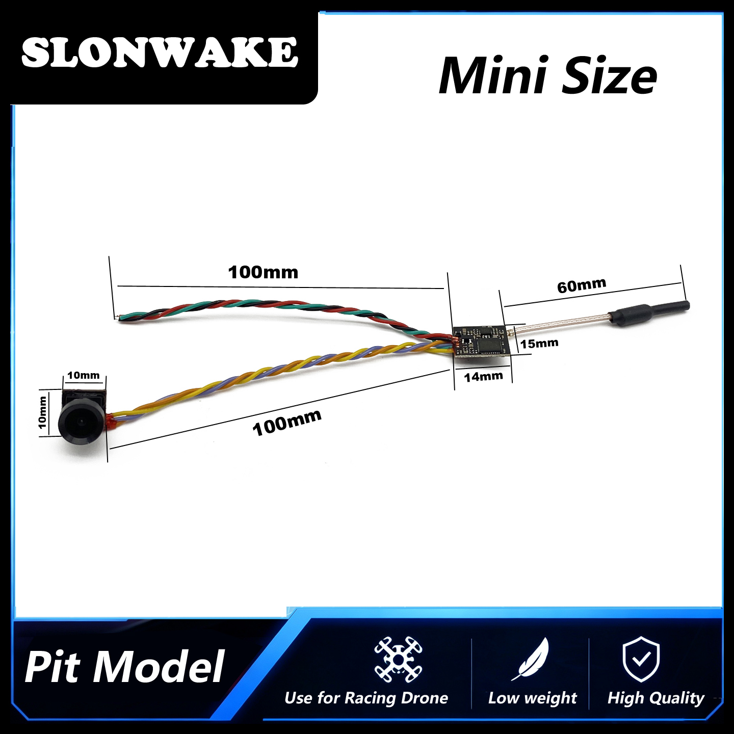 5.8G 48CH จอ FPV พร้อมตัวรับสั - Fpv Drone Goggles บทวิจารณ์และราคา